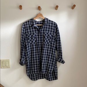 Madewell button down flannel shirt